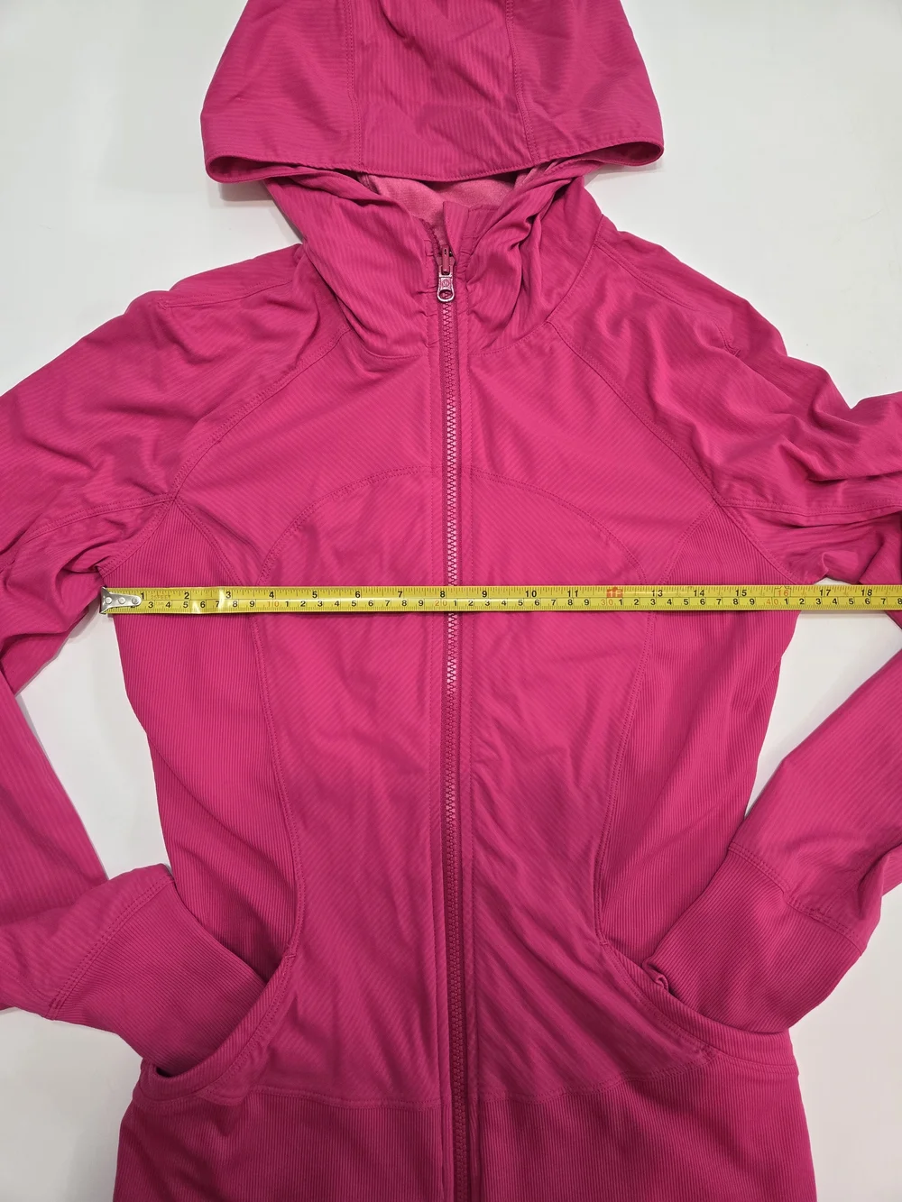 Lululemon In Flux Reversible Full Zip Jacket Size 8 Jewelled Magenta Pink